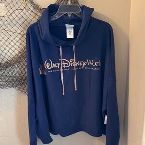 Disney World 50th Anniversary Cropped Hoodie